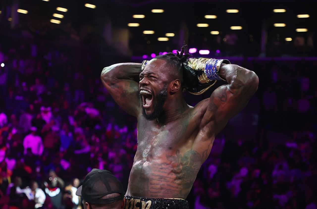 If the belts are not filled after Tyson Fury's unification and Usyk, Anthony Joshua could face Deontay Wilder to win the WBC title