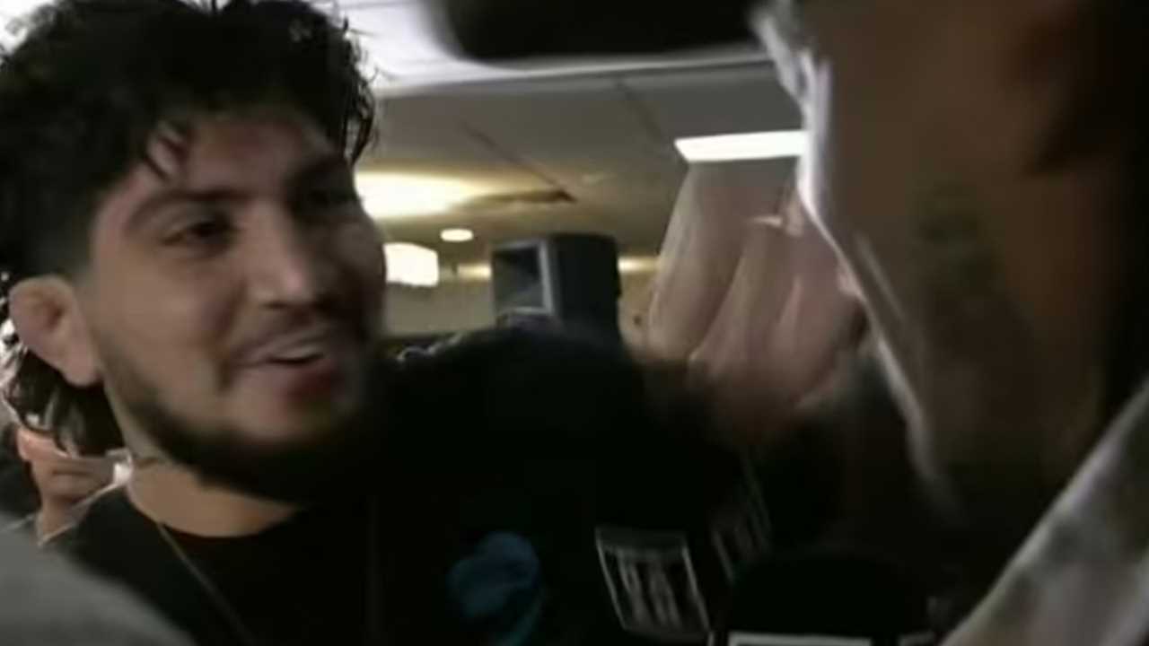 Before all hell breaks loose, watch the shocking moment KSI gets punched in FACE by Dillon Danis at Misfits boxing presser