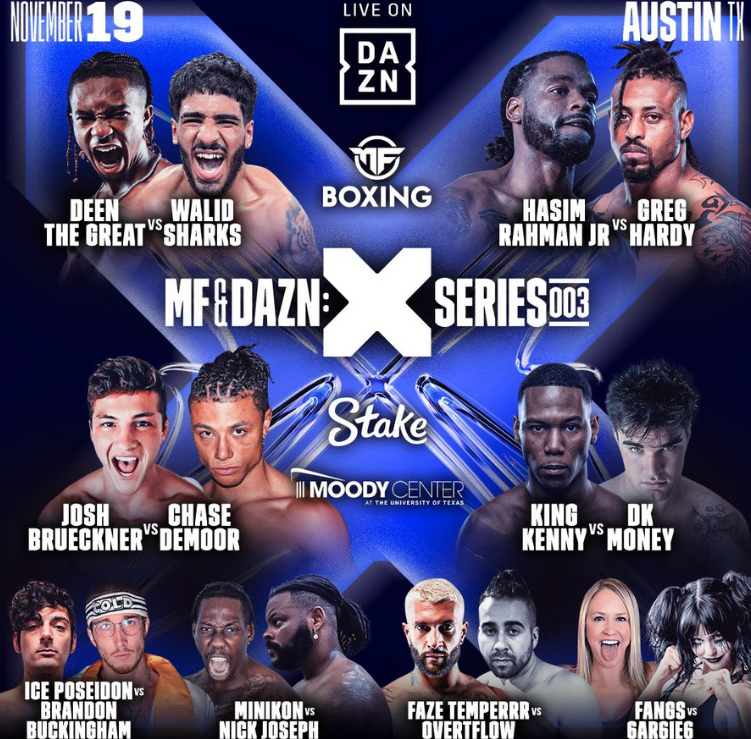 Hasim Rahman vs Greg Hardy - Misfits Boxing 3 fight Card and Live Stream Guide, KSI revealing the next opponent TONIGHT