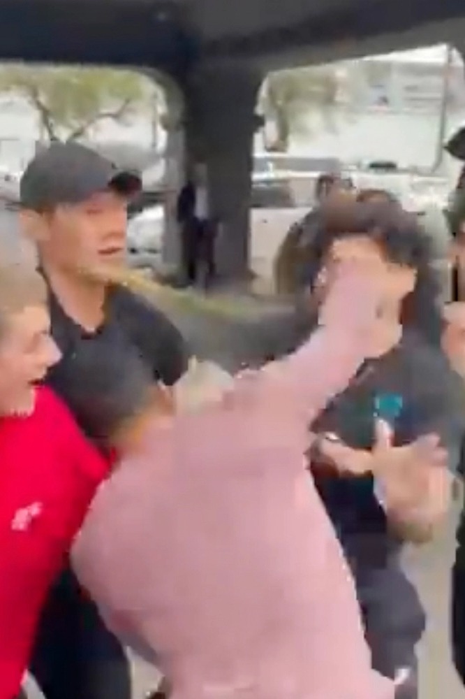 Anthony Taylor, CAR PARK: Watch Conor McGregor's teammate Dillon Danis get PUNCHED in his face by Anthony Taylor