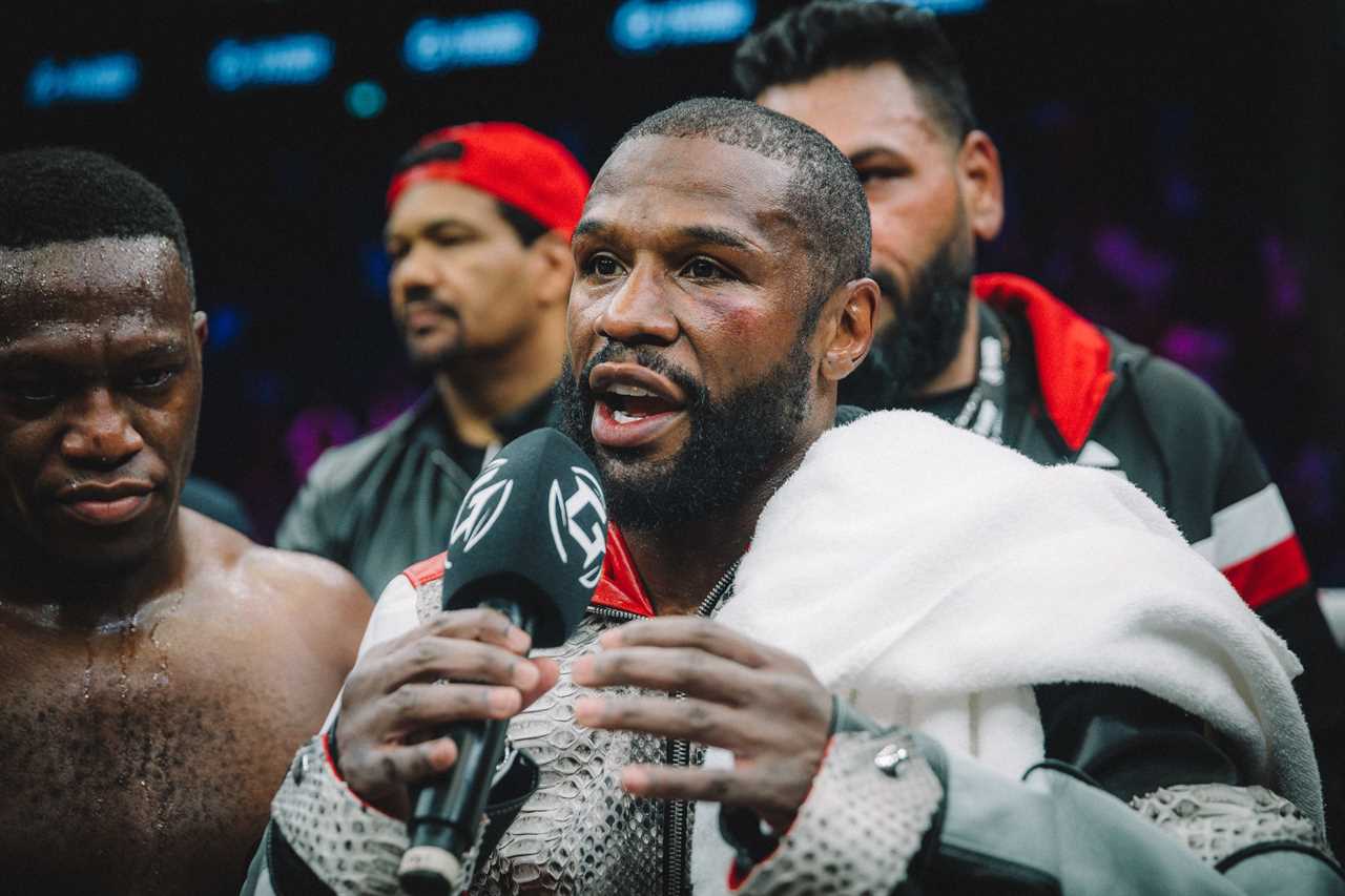 Floyd Mayweather boasts that he earned $750MILLION in just three fights after he placed a $750k bet at the start of his career