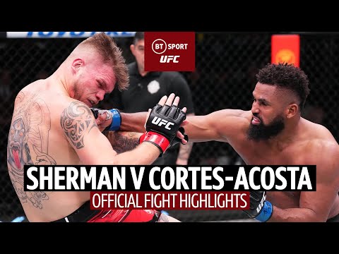 Chase Sherman v WaldoCortes-Acosta Official UFC Fight Highlights Heavyweights go into war!