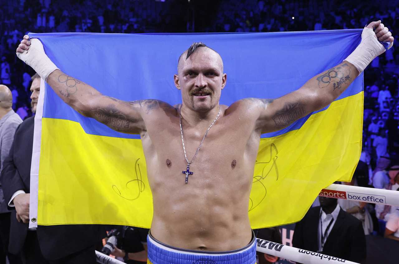 Oleksandr Usyk ‘opens door to fight against Alexander Povetkin in a Ukraine vs Russia boxing battle’