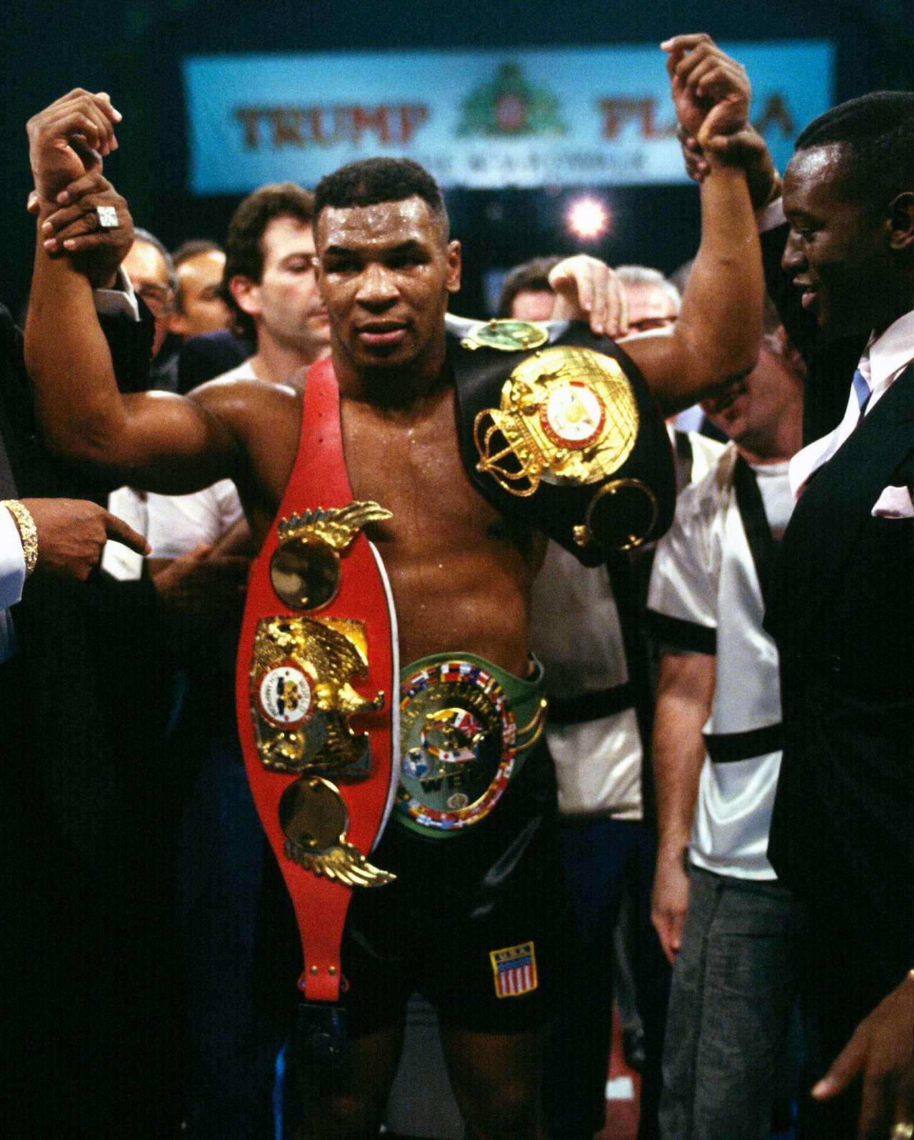 George Foreman lists the top ten heavyweights, but Fury is out of contention as Lennox Lewis defeats Tyson