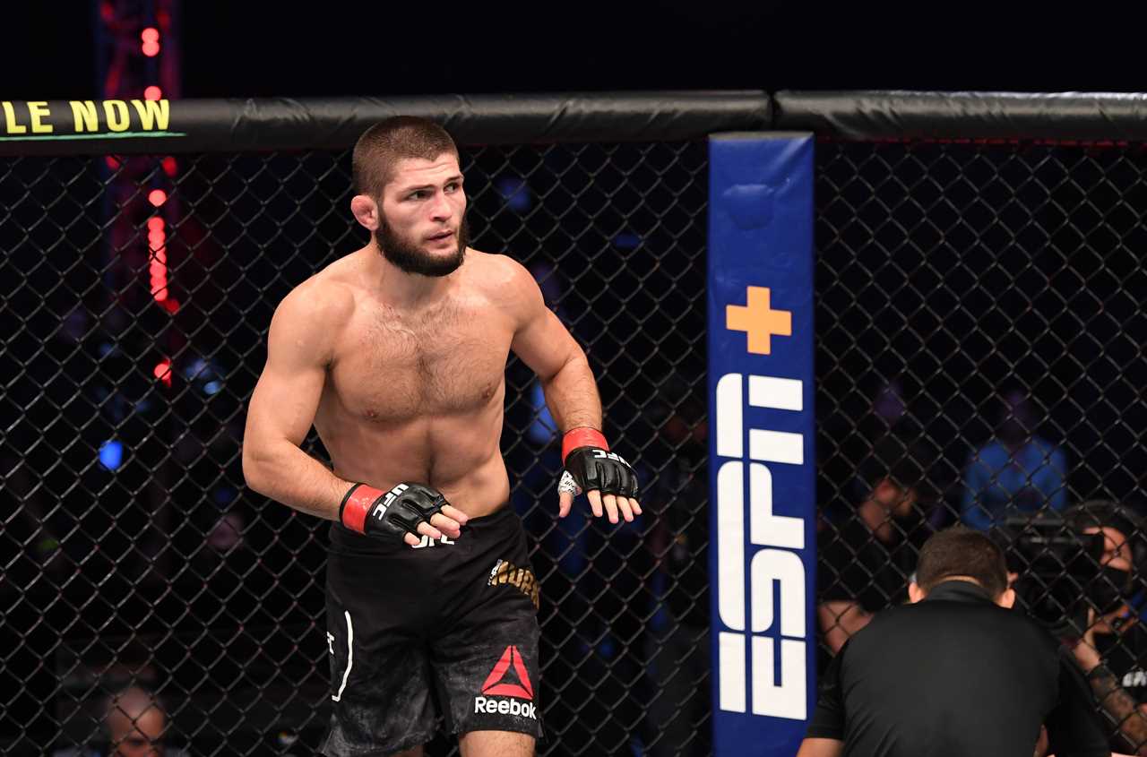 Conor McGregor calls Khabib a bottler and claims bitter UFC rival he 'wets the bed' after his father's passing