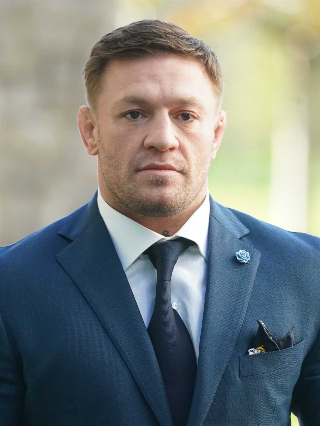 Conor McGregor, who was charged with dangerous driving in Dublin, says it's a 'lovely and great day'