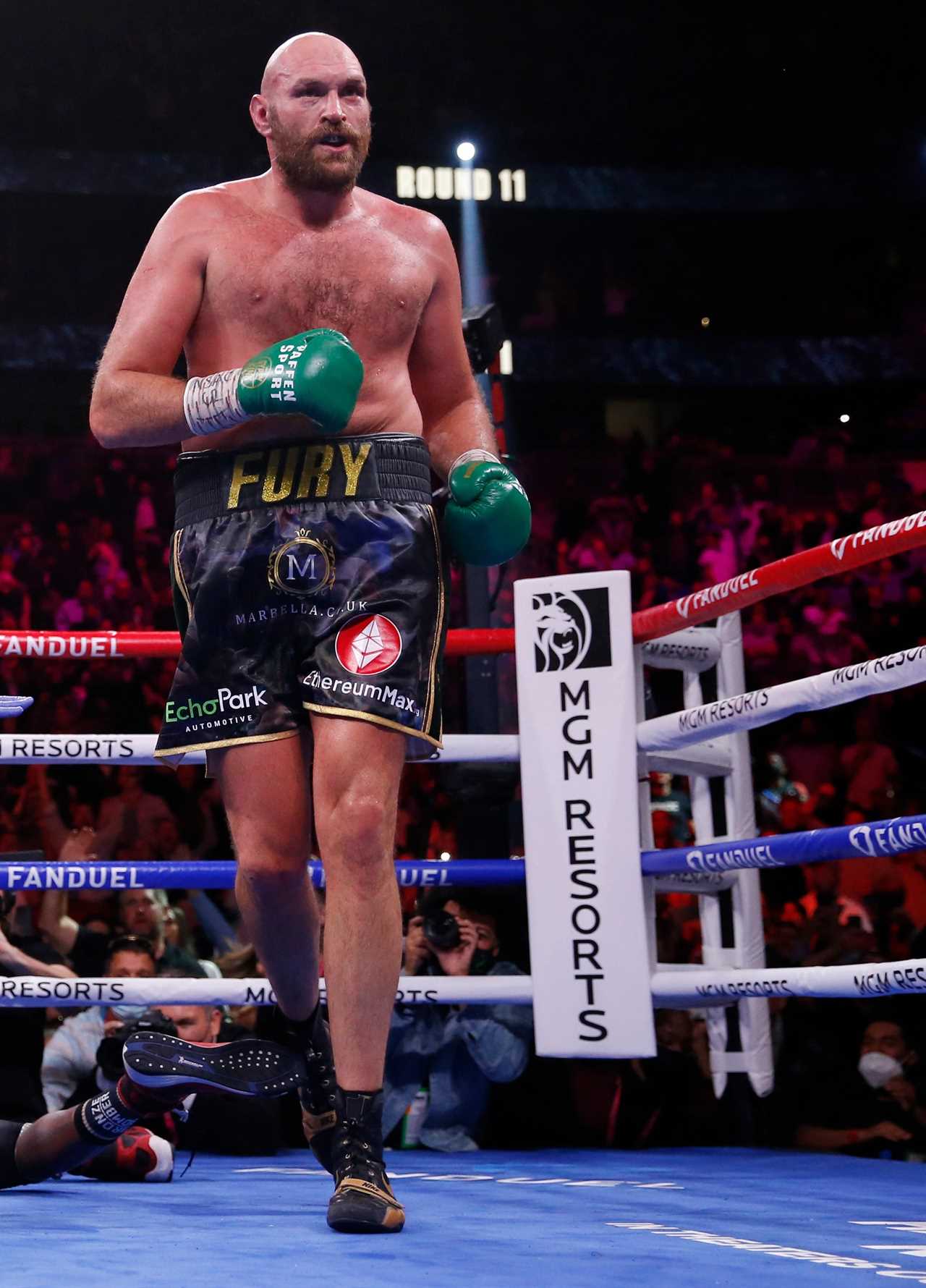 Tyson Fury rushes to the hospital after a family emergency. He misses training