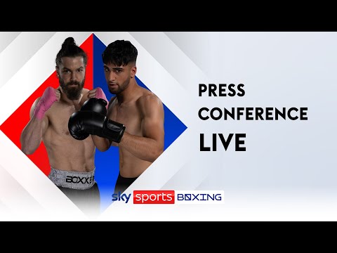 LIVE PRESS CONFERENCE  Azim vs Charlton Sunday Sizzler!