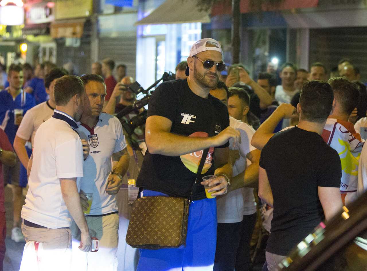 Tyson Fury is ready to be 'legless' again with England fans in Qatar, as he plans a World Cup trip if Derek Chisora wins.