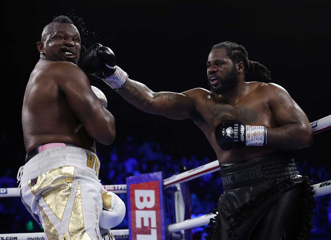 After beating Jermaine Franklin, Anthony Joshua is next in line to be Dillian Whyte's opponent.