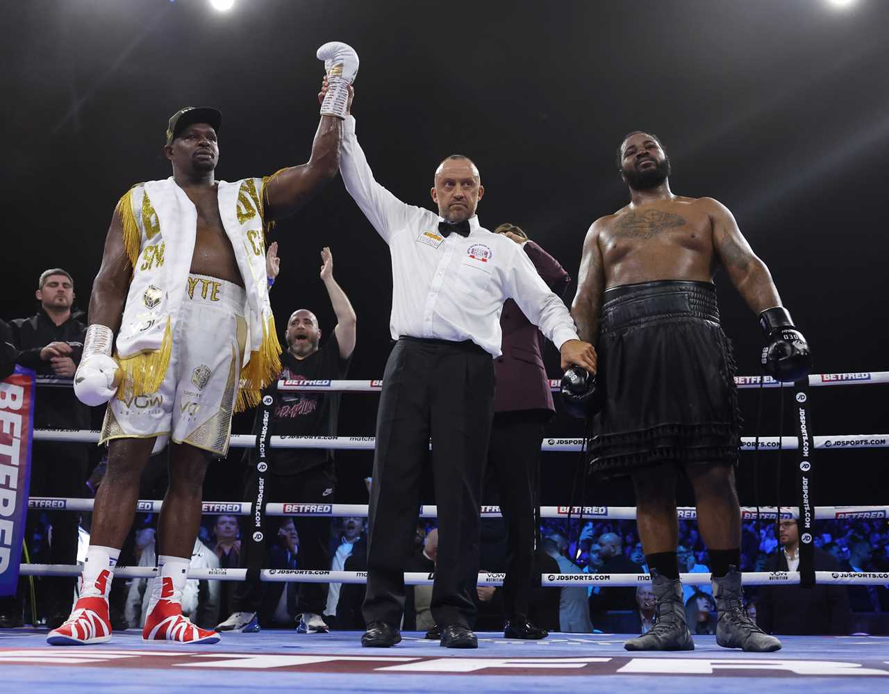 Fuming Jermaine Franklin insists on Dillian Whyte's rematch because he was 'robbed' during fight