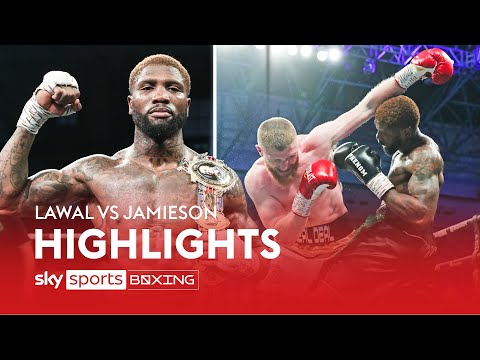 HIGHLIGHTS! Mikael Lawal defeats David Jamieson to win the British Cruiserweight title in a thrilling match-up