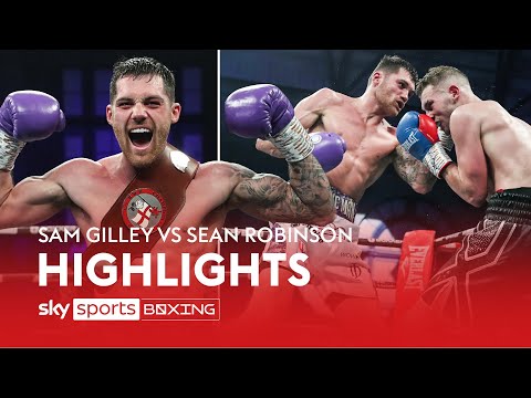 BIG KNOCKDOWN Highlights: Sam Gilley wins over Sean Robinson to retain the English title