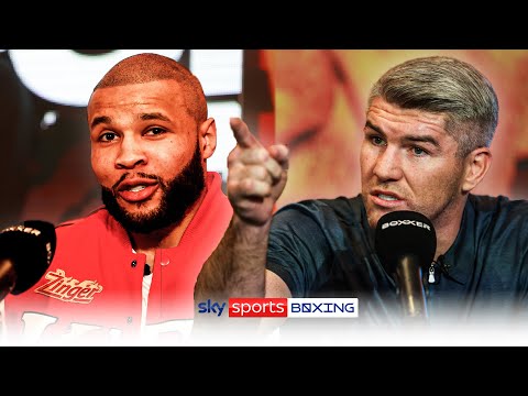 At a heated press conference, Chris Eubank Jr. and Liam Smith trade verbals
