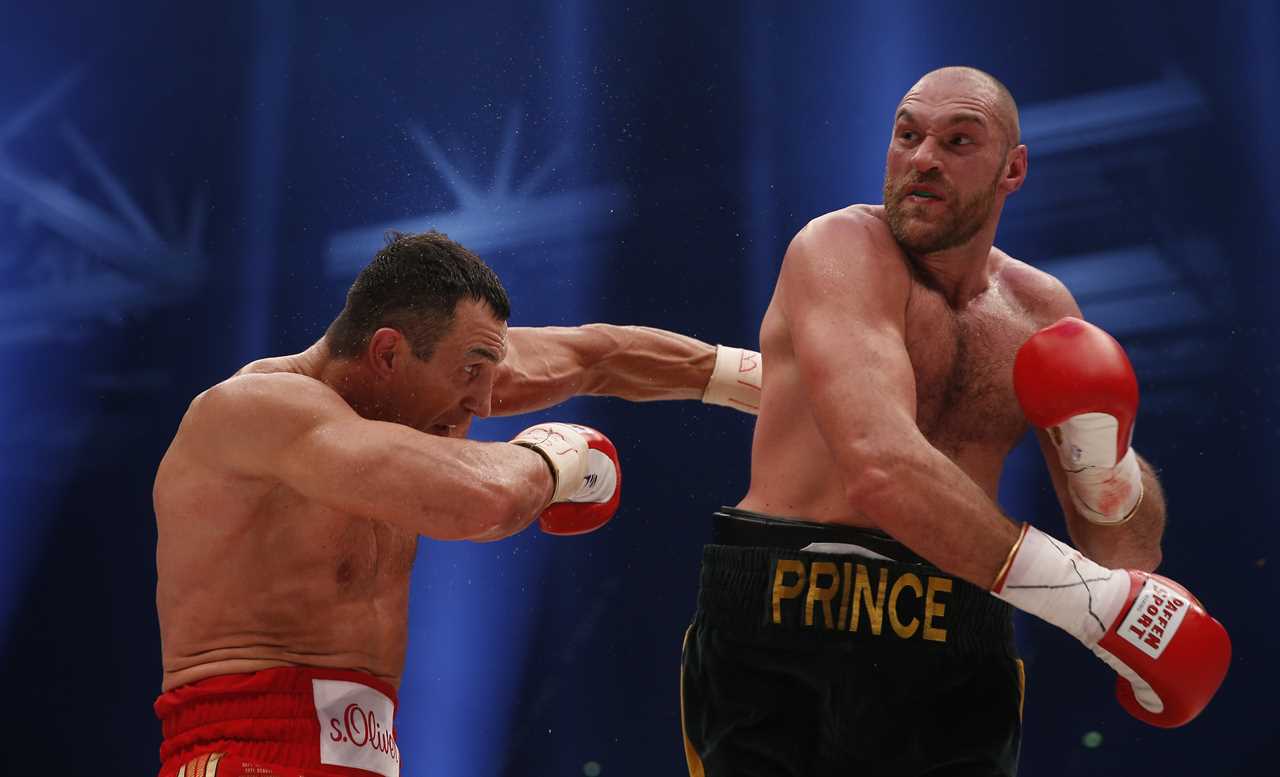 Tyson Fury describes Wladimir Klitschko's win as a curse on the anniversary of an iconic fight: It's been quite a s*** seven year'