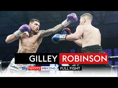 FULL FIGHT FULL FIGHT! Sam Gilley vs Sean Robinson English Title Fighting