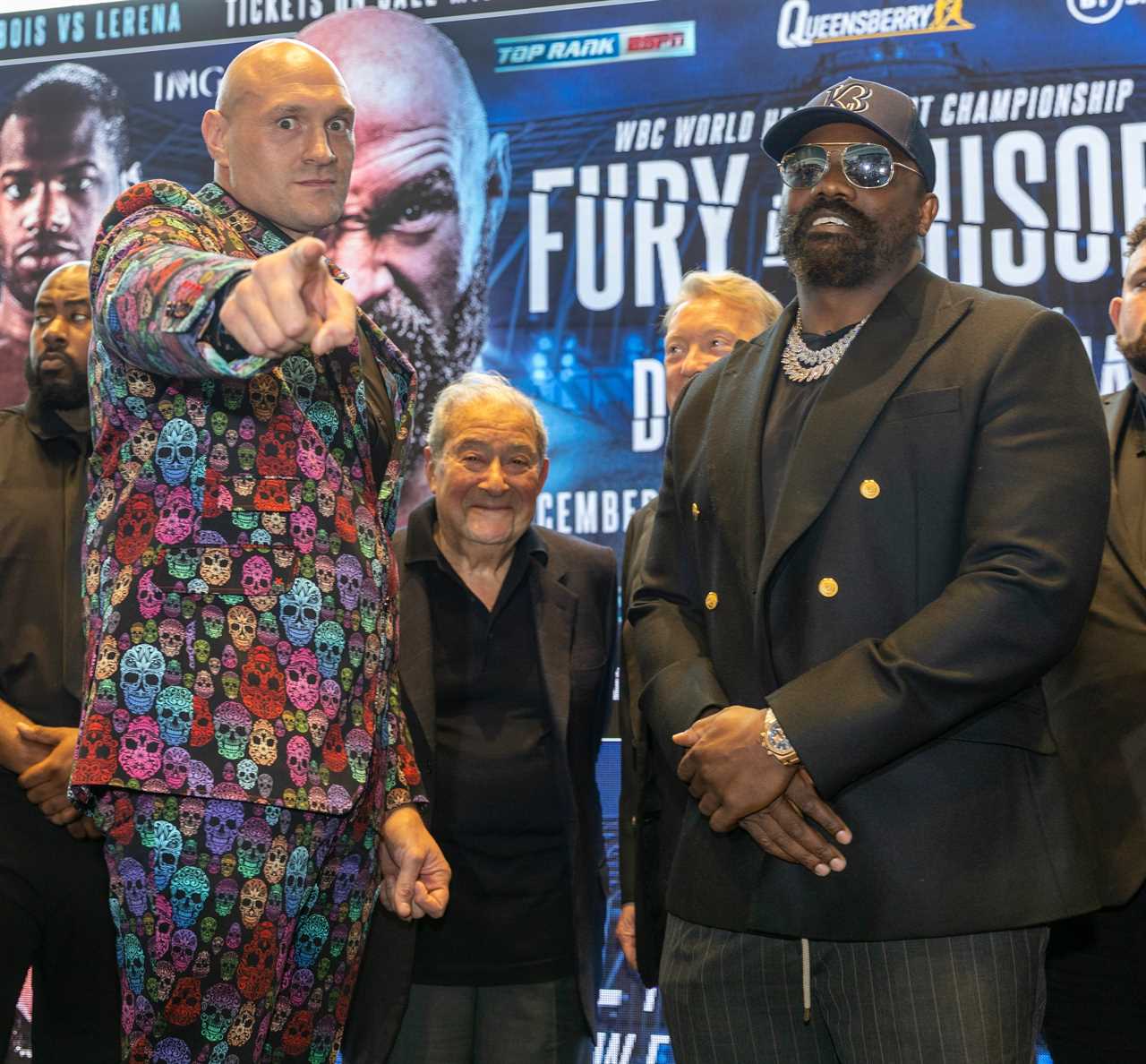 F ****** Fakers - Derek Chisora claims that no one is boxing for money other than Tyson Fury's huge bout