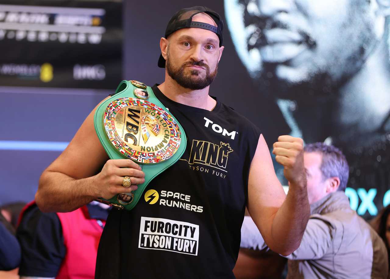 Tyson Fury reveals a plan to fight 20 TIMES by 2023, and he encourages Frank Warren to help him and Bob Arum make it happen