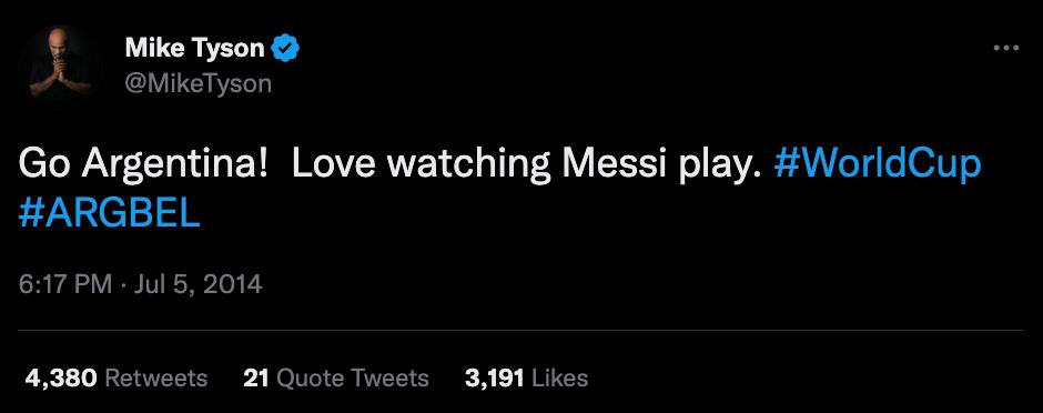 Mike Tyson threatens Canelo alvarez that he will return to the ring for fight if it 'dares touch Lionel Messi after World Cup row