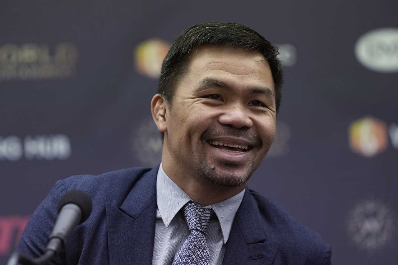 Manny Pacquiao replies to referee who says he helped boxing legend escape KO loss.