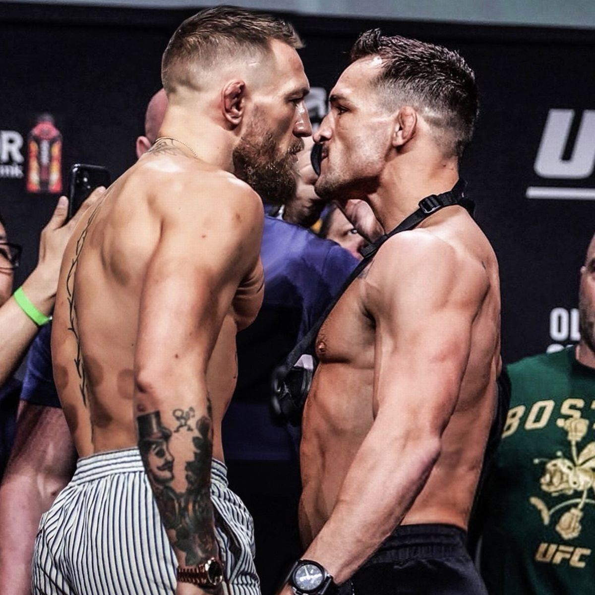 Conor McGregor was urged to fight Chandler in the UFC Return as he would be 'willing and able to stand' with him, and 'there is no better way to get hit'