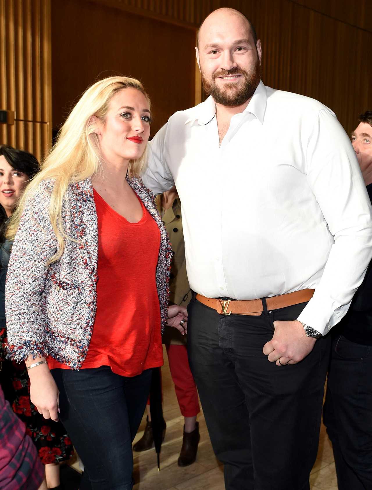 Paris and Tyson kept to the travellers' tradition of not sleeping together until their wedding night