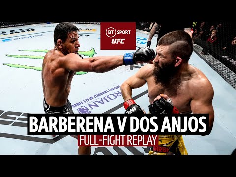 Bryan Barberena v Rafael dos Anjos  Official UFC Fight Highlights  dos Anjos wins by submission