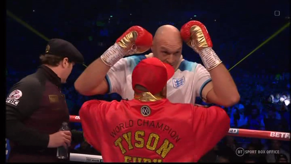 Tyson Fury's biggest fear is after he ate post-fight burgers alongside his defeated opponent Derek Chisora
