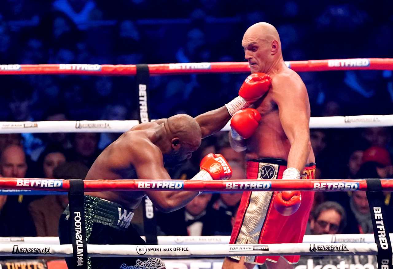 Like giving me one million quid - Tyson Fury shares why he can't retire when Chisora visits him at his dressing room