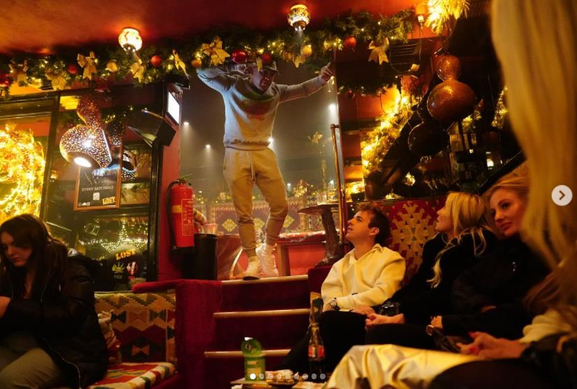 Conor McGregor shares his trip to Amsterdam, where he partied at a fancy cocktail bar with friends