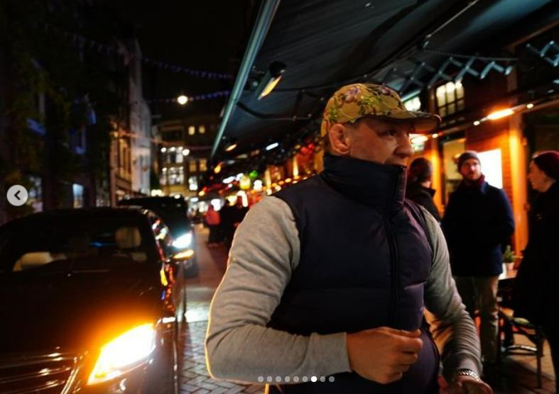 Conor McGregor shares his trip to Amsterdam, where he partied at a fancy cocktail bar with friends
