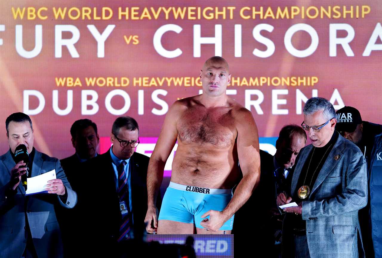 Tyson Fury and Oleksandr Usyk have ‘everything in place’ for ‘biggest heavyweight fight of all time’ set for Saudi