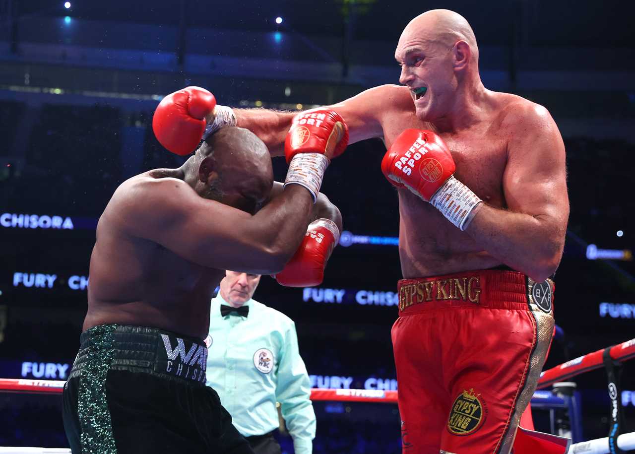 Frank Warren claims that Anthony Joshua would have been subject to a similar fate to Derek Chisora's against Tyson Fury.