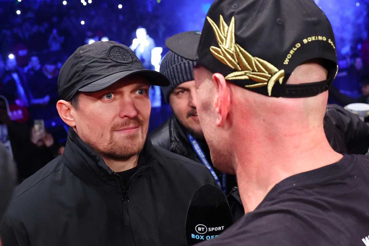 After Tyson Fury's death, Brit rival Tyson Fury has left Tyson Fury out in the cold, Anthony Joshua offered to fight Joe Joyce and Daniel Dubois.