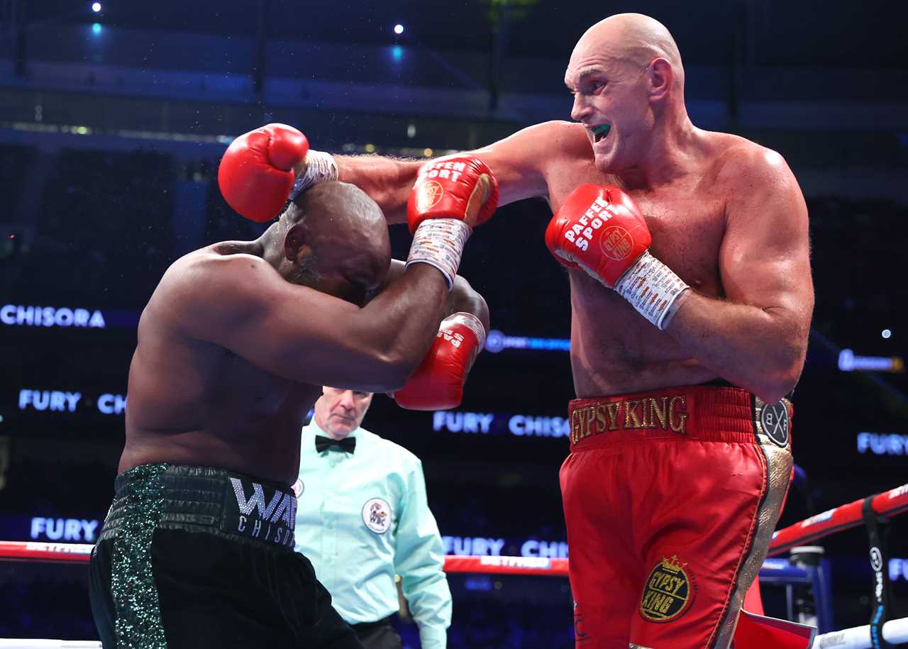 Tyson Fury on verge of agreeing Oleksandr Usyk unification fight in Saudi Arabia, claims Ukrainian’s manager