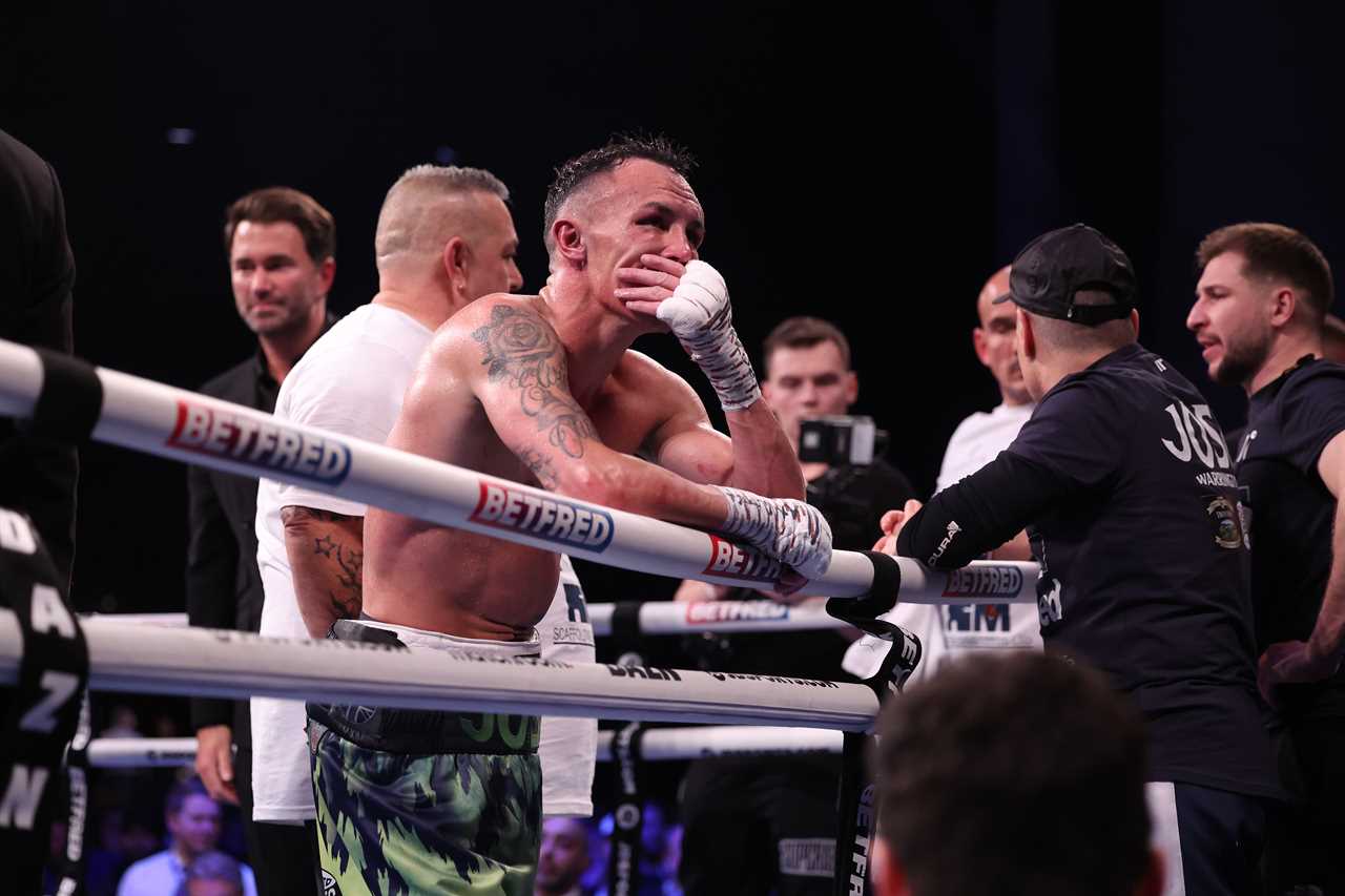 Josh Warrington loses the world title to Luis Alberto Lopez by majority points. The American dream is in ruins