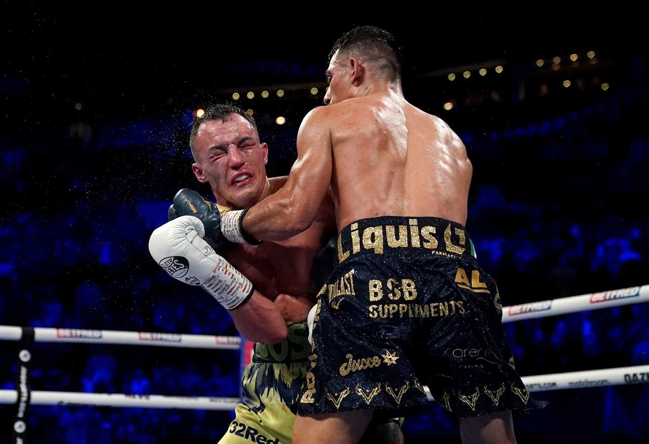 Josh Warrington loses the world title to Luis Alberto Lopez by majority points. The American dream is in ruins