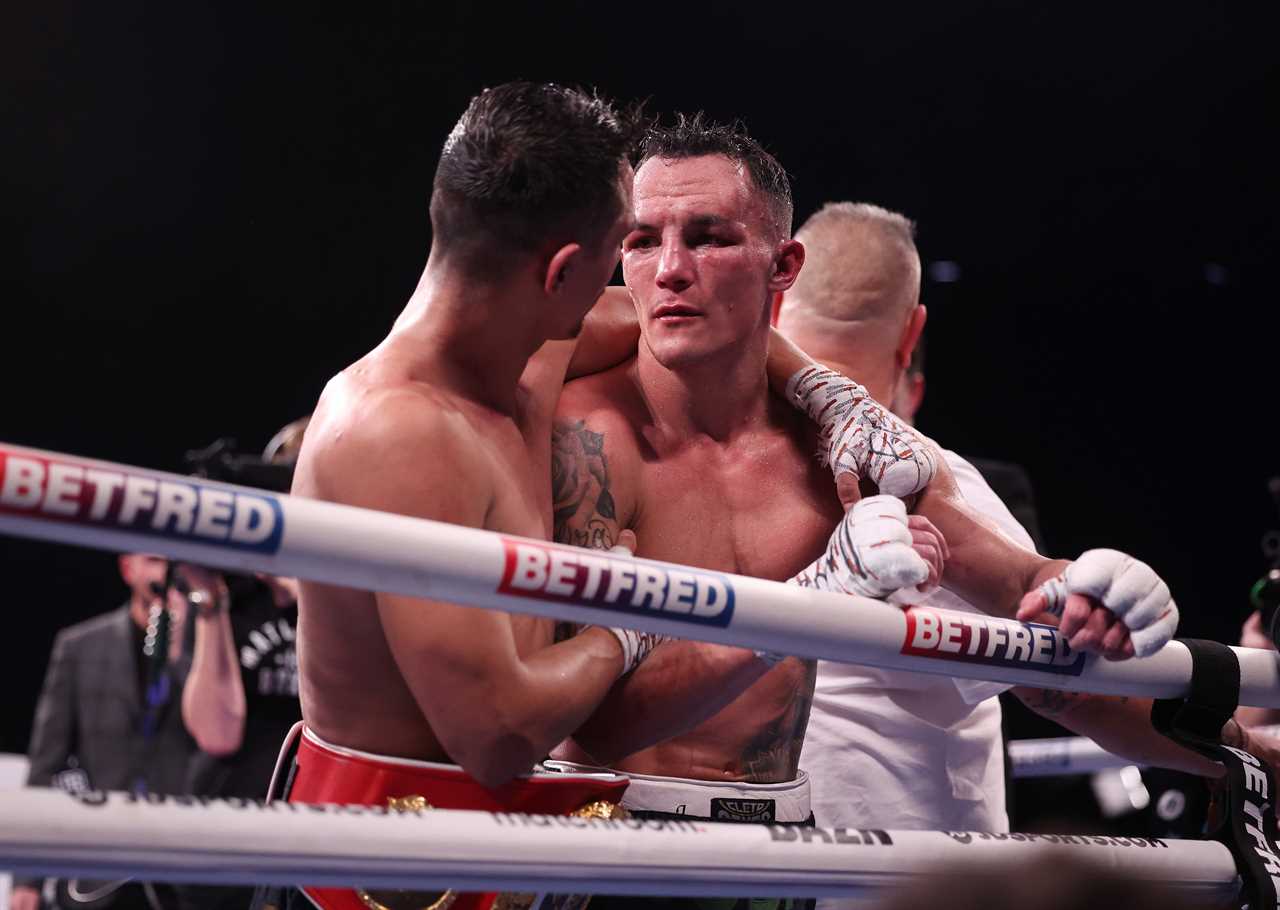 Josh Warrington loses the world title to Luis Alberto Lopez by majority points. The American dream is in ruins