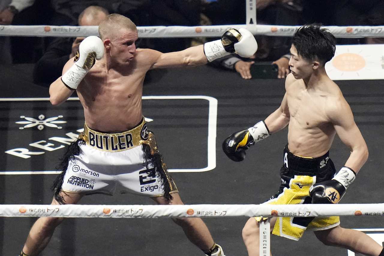 Naoya inoue smashed brave Brit Paul Butler's with the 11th roundKO. Japanese P4P star unifies bantamweight title