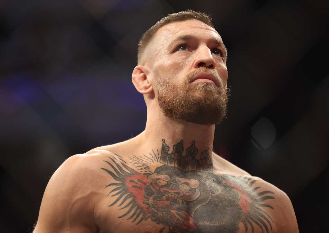 Conor McGregor is dropped from the UFC lightweight rankings after he plans to make a blockbuster 2023 comeback after a broken leg.