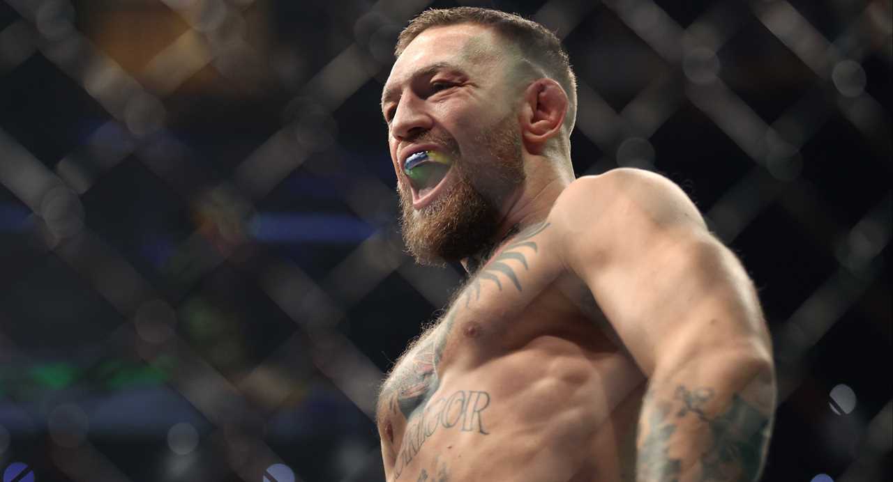 Conor McGregor is dropped from the UFC lightweight rankings after he plans to make a blockbuster 2023 comeback after a broken leg.