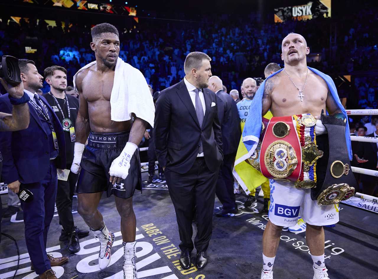 Anthony Joshua's axed coach claims AJ is 'better then expected' in Usyk rematch, as he reveals that he dumped him over a phone conversation