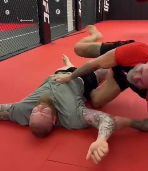 Video: Watch huge Game of Thrones star Hafthor Bor Bjornsson being 'humbled badly' by a wrestler half his height