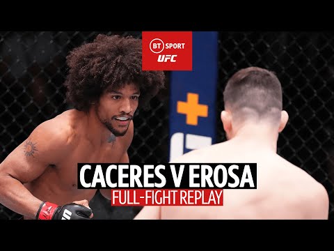 Alex Caceres and Julian Erosa Official UFC Fight Highlights Caceres' high-kicking way to win!