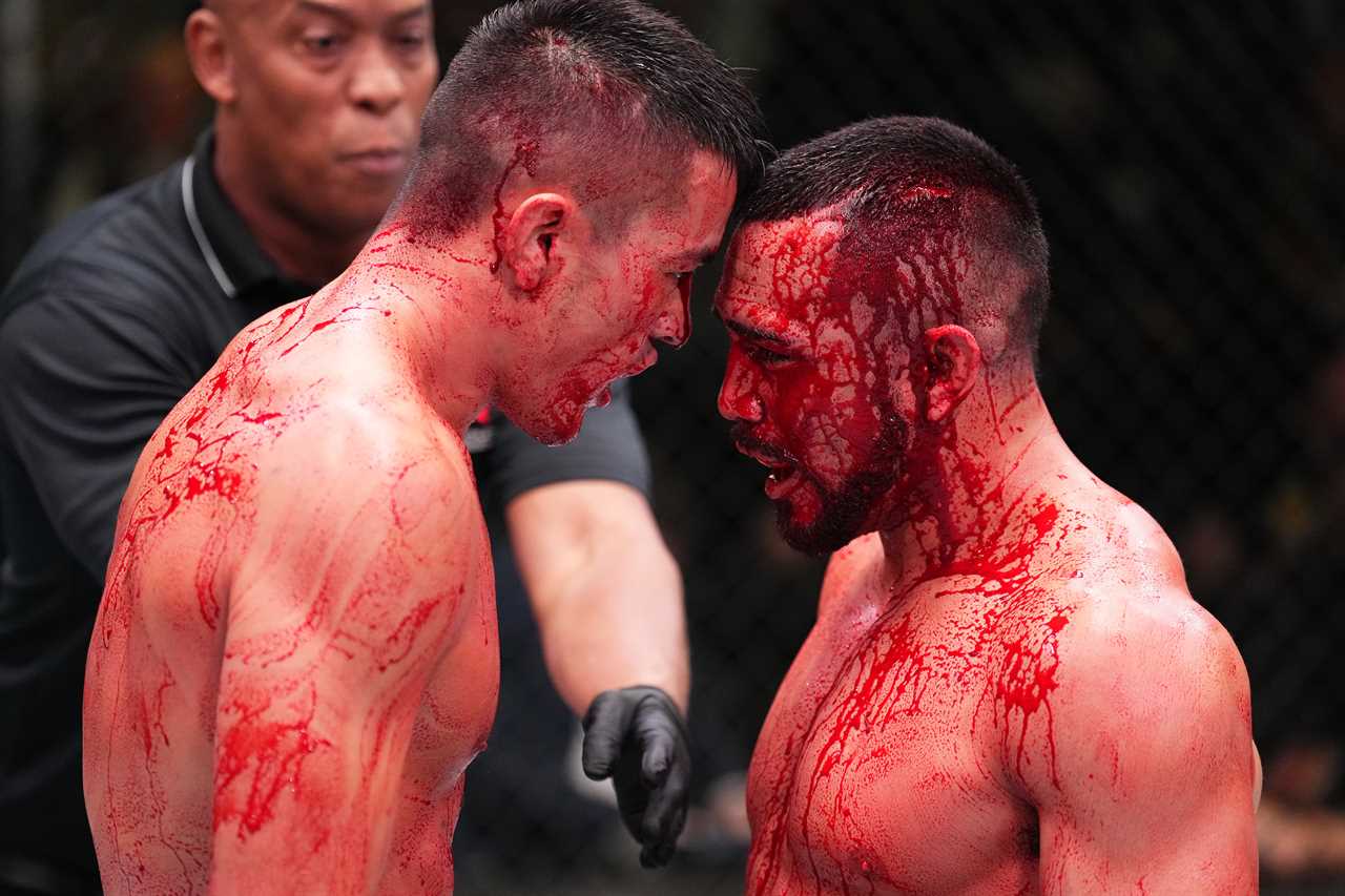 UFC star lost 20% of his blood following a severe cut to the head that led to an artery thrombosis