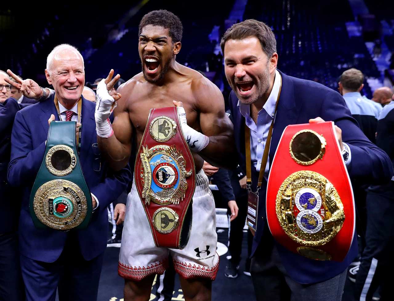 He had some character - Anthony Joshua's promoter Eddie Hearn dropped Barry twice in sparring when he were younger.