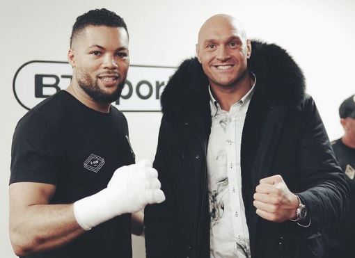 Tyson Fury claims Joe Joyce 'wipes down the floor' against Anthony Joshua, and responds to rival wanting DillianWhyte rematch
