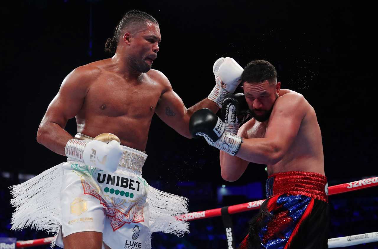 Anthony Joshua and Hearn will DUCK Joyce battle over fears of being knocked out by a brutal puncher, claims former Mike Tyson coach