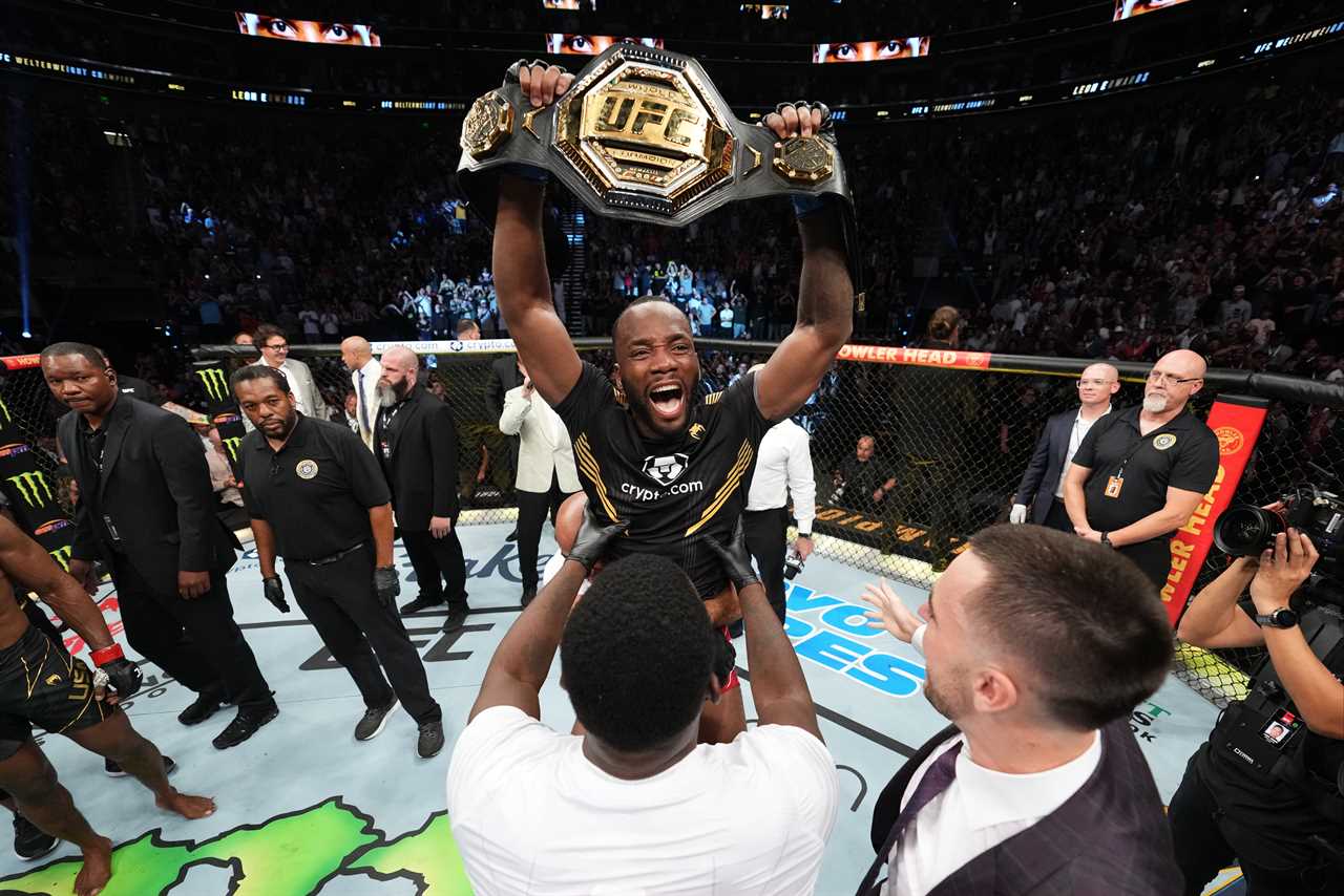 UFC champ Leon Edwards hopes that a spectacular KO by Usman will encourage council estate tearsways to pursue their dreams