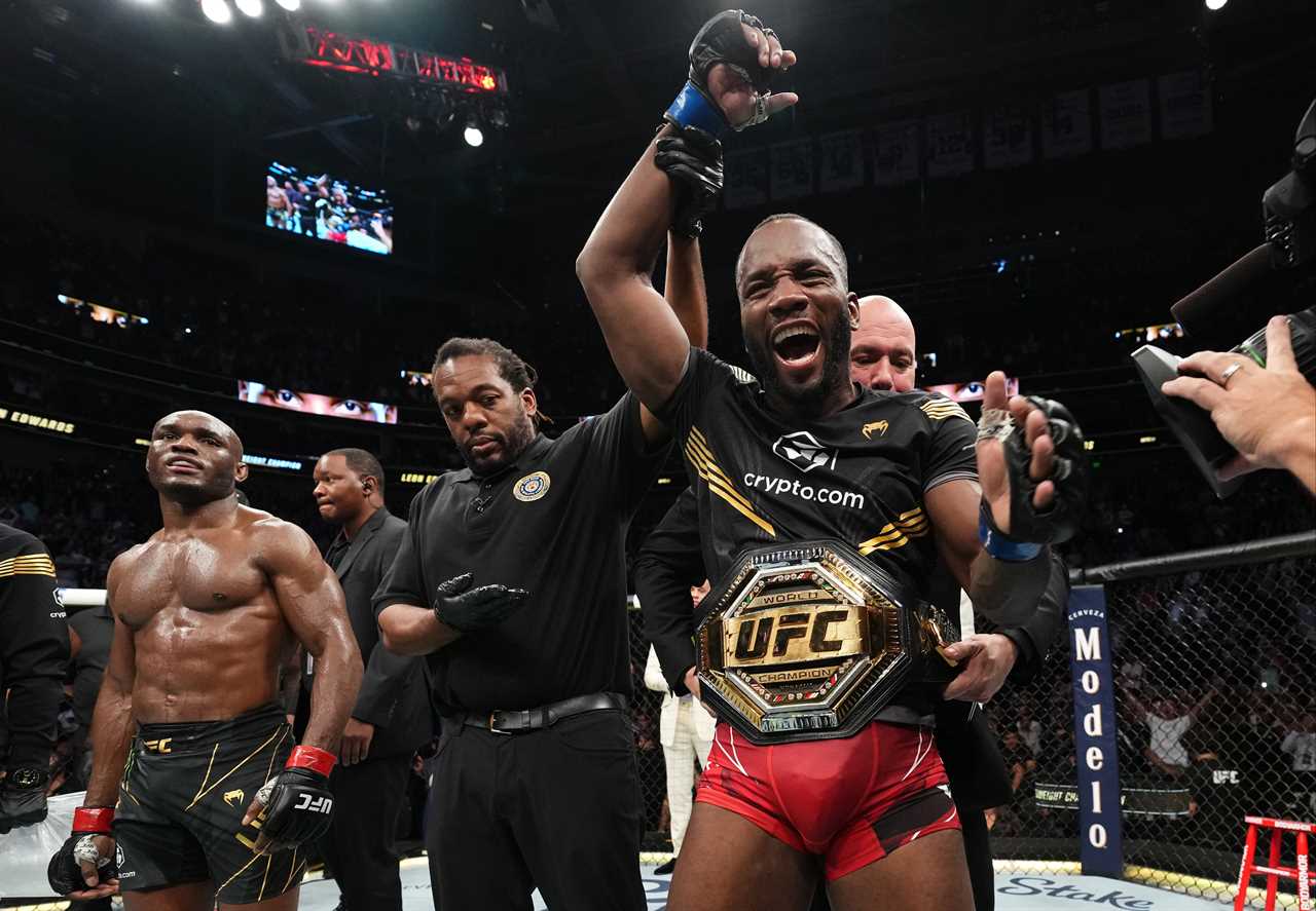 UFC champ Leon Edwards hopes that a spectacular KO by Usman will encourage council estate tearsways to pursue their dreams